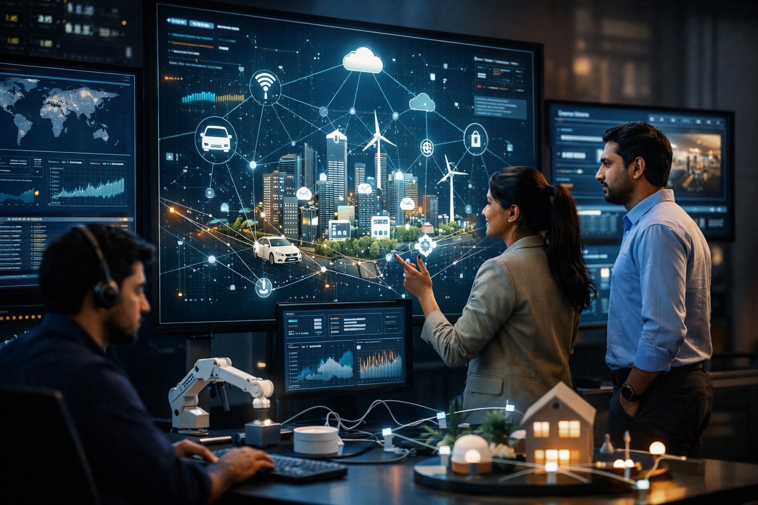 IoT & Digital Background